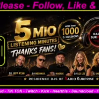 Radio Surprise Live DJ Night Show with DJ Jeff Ryan by Radio Surprise